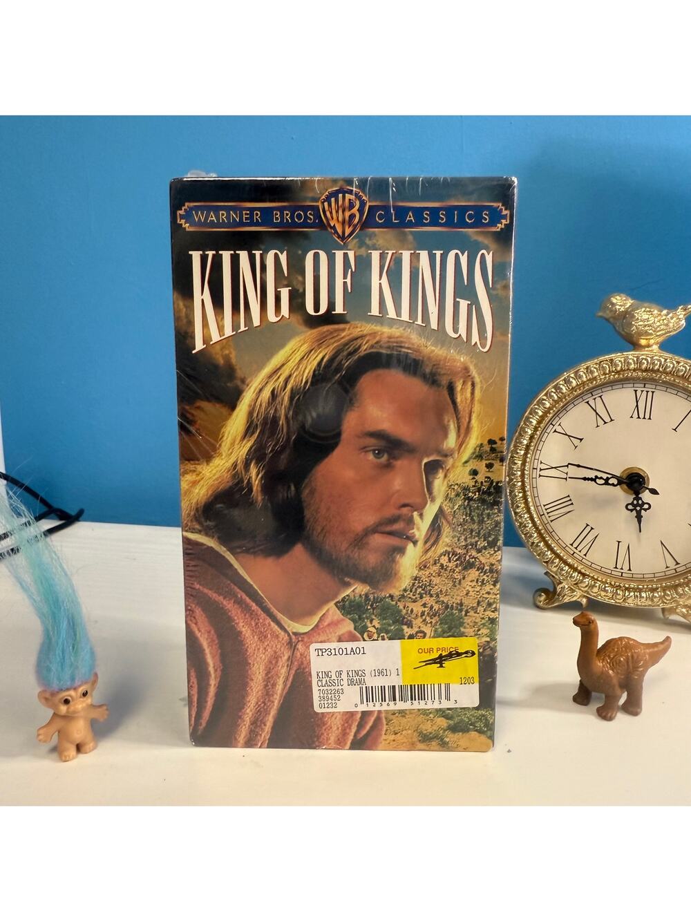King of Kings 1961 VHS Sealed Two-Tape Warner Bros Classics
